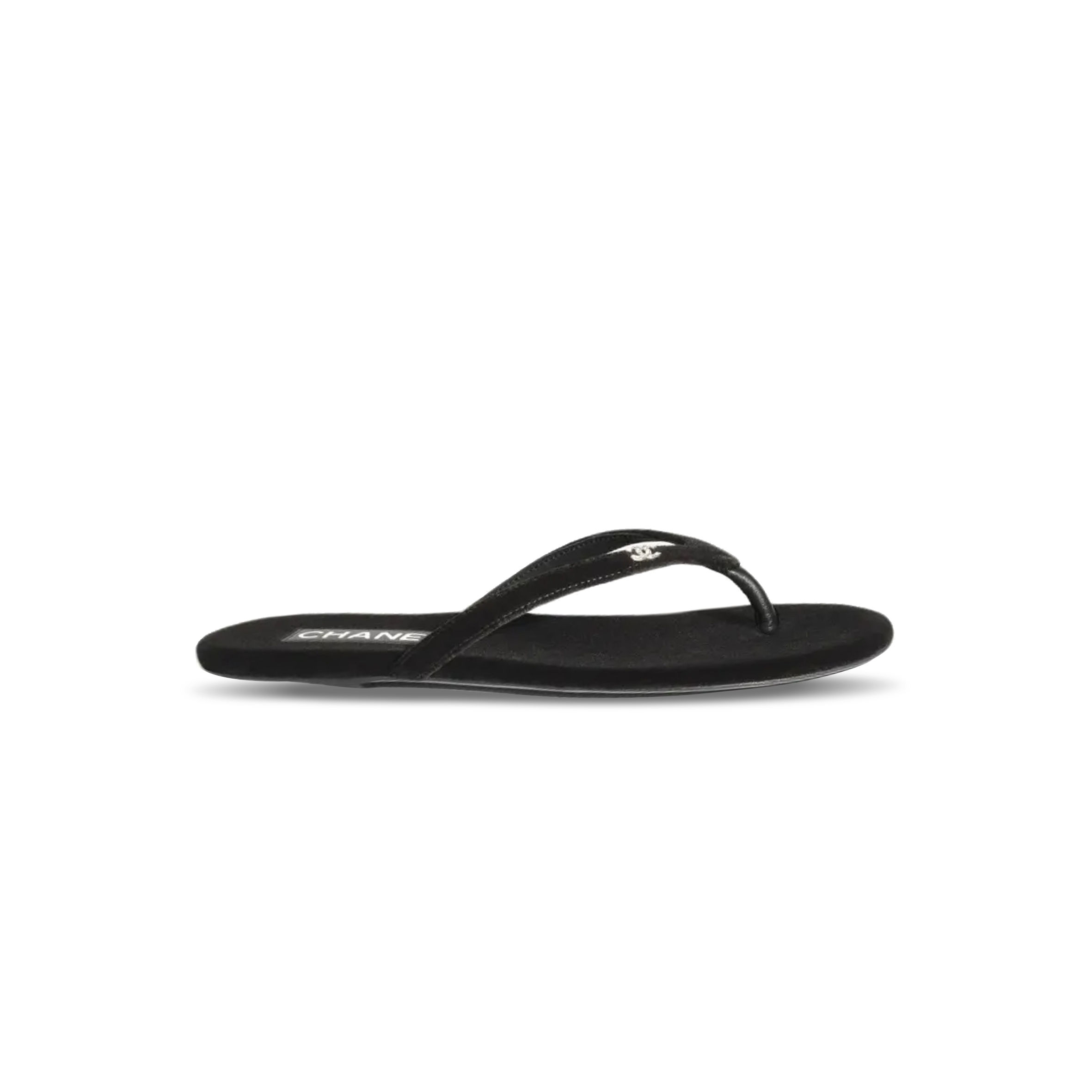 Ch*el flip flops women''s black g45716